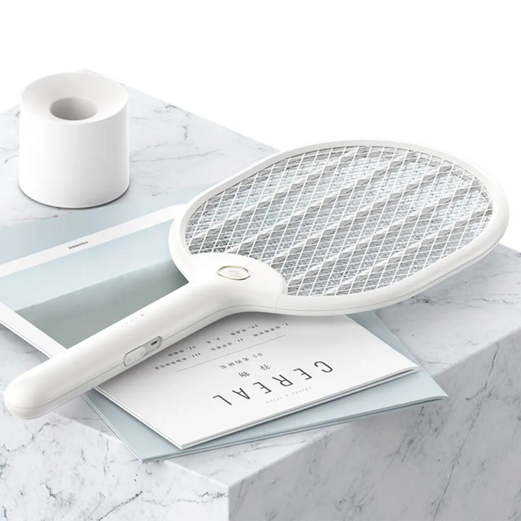New Arrival Electric Handheld Mosquito Swatter Tennis Bat Racket Insect Fly Bug Wasp Swatter Killer Insects Rechargeable *2
New Arrival Electric Handheld Mosquito Swatter Tennis Bat Racket Insect Fly Bug Wasp Swatter Killer Insects Rechargeable *2