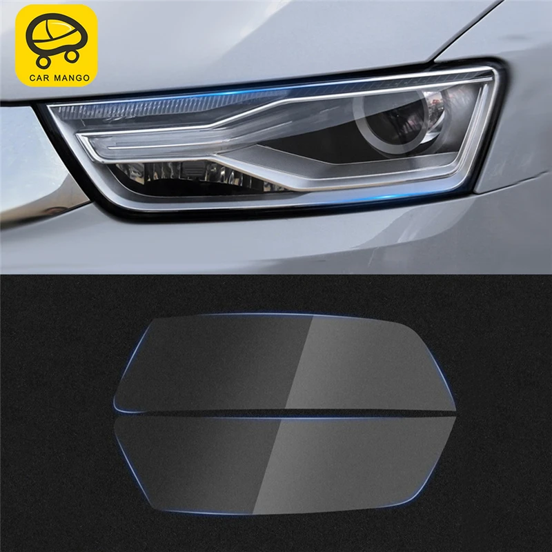 CAR MANGO Car Styling Front Light Lamp Headlight Cover Trim Film Sticker Exterior Accessories for Audi Q3 2016 2017 2018
CAR MANGO Car Styling Front Light Lamp Headlight Cover Trim Film Sticker Exterior Accessories for Audi Q3 2016 2017 2018