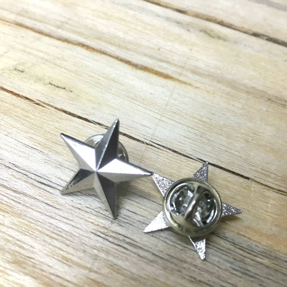 Three-dimensional zinc alloy plating gold badges metal five-pointed star badge wholesale manufacturers
Three-dimensional zinc alloy plating gold badges metal five-pointed star badge wholesale manufacturers