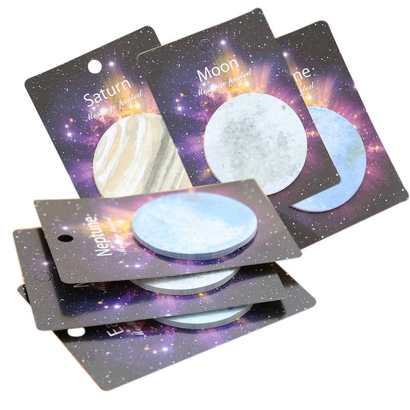 1Pc Planet Sticky Notes Cute Stationery Plan Sticker Kawaii Novelty Student Note Pad Office School Supplies
1Pc Planet Sticky Notes Cute Stationery Plan Sticker Kawaii Novelty Student Note Pad Office School Supplies