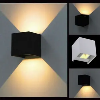 Modern Brief Cube Adjustable Surface Mounted 7W12W LED Wall Lamp Outdoor Waterproof IP65 Aluminum Wall Light Garden Light Sconce
Modern Brief Cube Adjustable Surface Mounted 7W12W LED Wall Lamp Outdoor Waterproof IP65 Aluminum Wall Light Garden Light Sconce