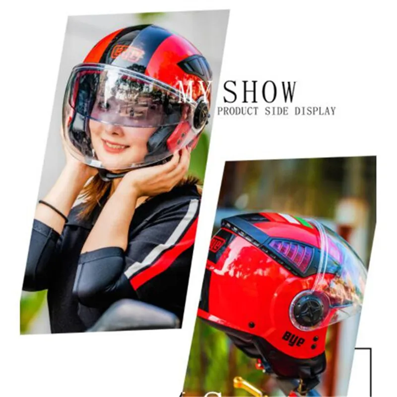 Helmet motorcycle open face capacete para motocicleta cascos para moto racing Jiekai motorcycle vintage helmets with dual lens
Helmet motorcycle open face capacete para motocicleta cascos para moto racing Jiekai motorcycle vintage helmets with dual lens