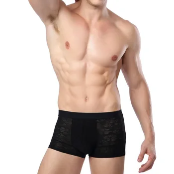 Sexy Men Boxers Unltra-thin Ice Silk Underwear Sexy Man Panties Comfortable Breathable Underpants Male Boxer Soft Undershorts
Sexy Men Boxers Unltra-thin Ice Silk Underwear Sexy Man Panties Comfortable Breathable Underpants Male Boxer Soft Undershorts