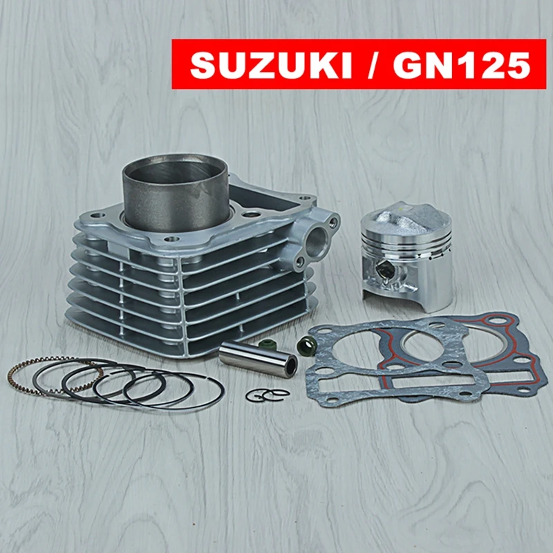 free shipping 57mm Cylinder KIT & Piston Set & Gasket All Sets For Suzuki GS125 GN125 125CC GS GN 125 Motorcycle Air-Cooled NEW
free shipping 57mm Cylinder KIT & Piston Set & Gasket All Sets For Suzuki GS125 GN125 125CC GS GN 125 Motorcycle Air-Cooled NEW