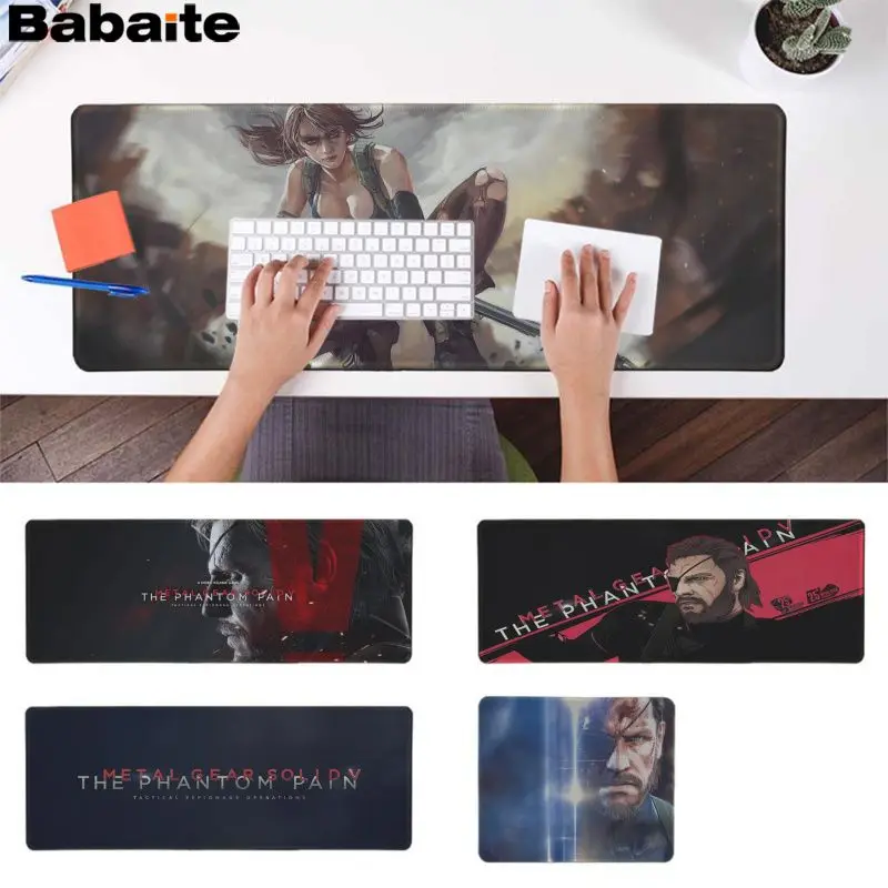 Babaite the phantom pain metal gear sokidv Keyboards Mat Rubber Gaming mousepad Desk Mat Speed/Control Version Large Gaming
Babaite the phantom pain metal gear sokidv Keyboards Mat Rubber Gaming mousepad Desk Mat Speed/Control Version Large Gaming
