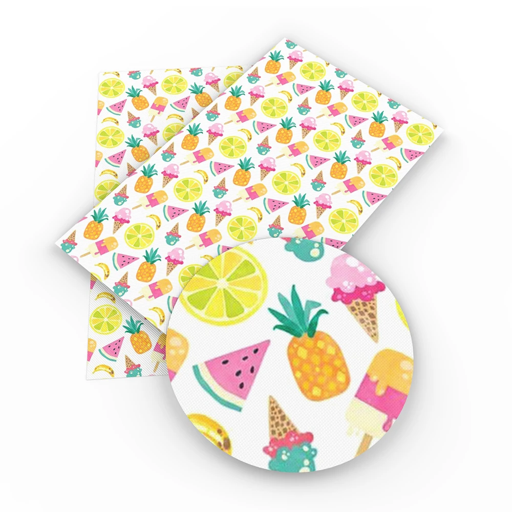 New Big Size 30*140cm Fruit Pineapple Printed Synthetic Leather Patchwork Hair Bow Handbags Handmade Materials DIY,1Yc4009
New Big Size 30*140cm Fruit Pineapple Printed Synthetic Leather Patchwork Hair Bow Handbags Handmade Materials DIY,1Yc4009