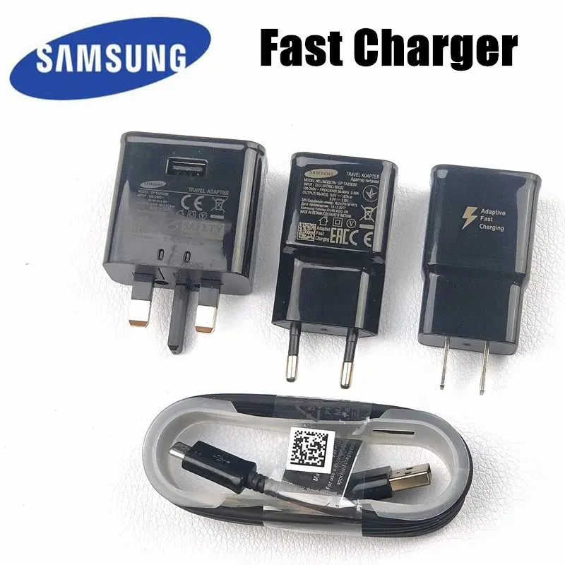 Original Samsung Galsxy Fast Charger Usb Adapter For S9 S8 S7 Edge S6 S3 S4 A6 A8 J3 J5 J7 Plus Note 4 5 6 8 9 Charger Cable
Original Samsung Galsxy Fast Charger Usb Adapter For S9 S8 S7 Edge S6 S3 S4 A6 A8 J3 J5 J7 Plus Note 4 5 6 8 9 Charger Cable