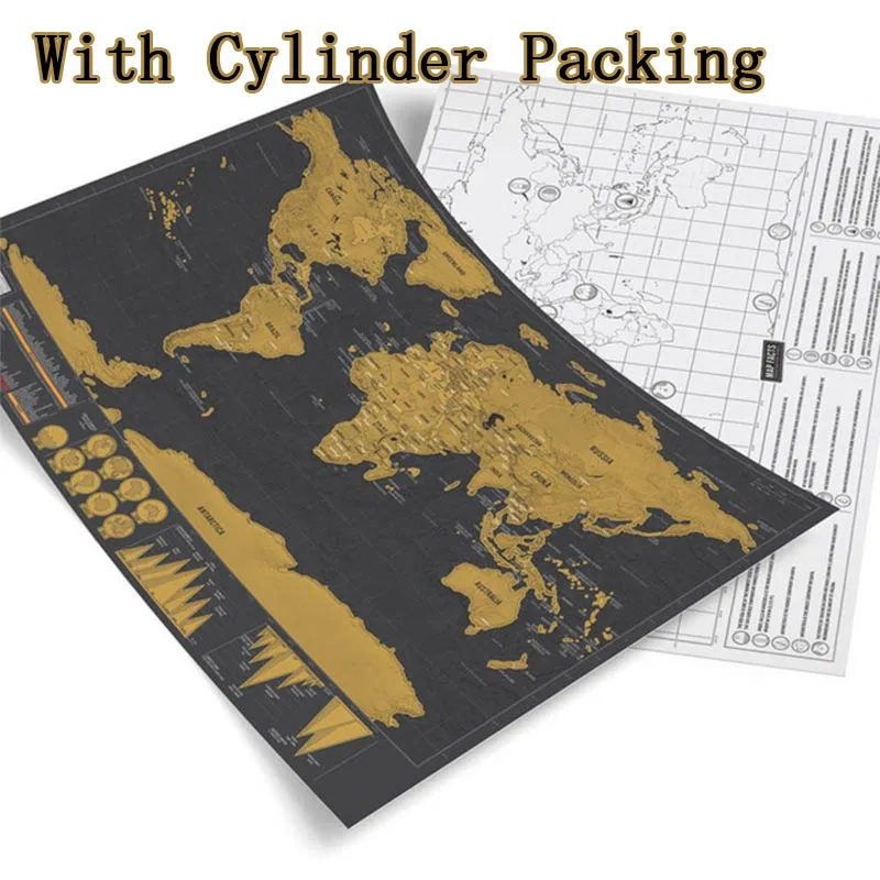 1 Pc Scratch Map 42.3*30cm Personalized World Scratch Map Mini Creative Scratch Off Word Map
1 Pc Scratch Map 42.3*30cm Personalized World Scratch Map Mini Creative Scratch Off Word Map