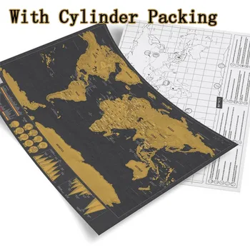 1 Pc Scratch Map 42.3*30cm Personalized World Scratch Map Mini Creative Scratch Off Word Map
1 Pc Scratch Map 42.3*30cm Personalized World Scratch Map Mini Creative Scratch Off Word Map
