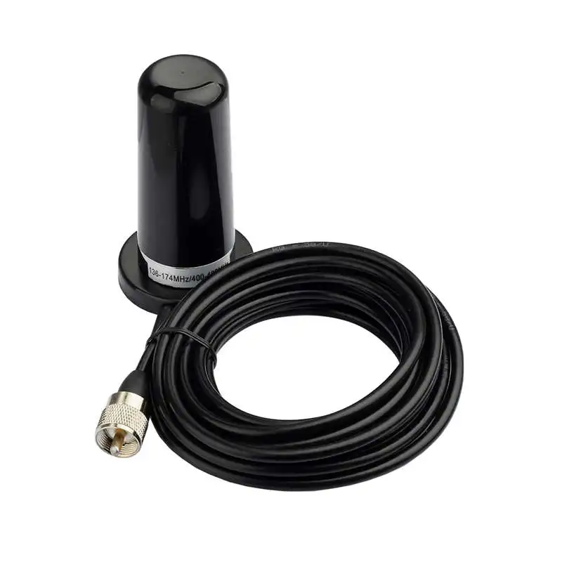 Vhf Uhf 136-174Mhz 400-470Mhz Cb Radio Nmo Mount Pl-259 Male Connector Magnetic Base Antenna For Vehicle Car Truck Marine Boat
Vhf Uhf 136-174Mhz 400-470Mhz Cb Radio Nmo Mount Pl-259 Male Connector Magnetic Base Antenna For Vehicle Car Truck Marine Boat