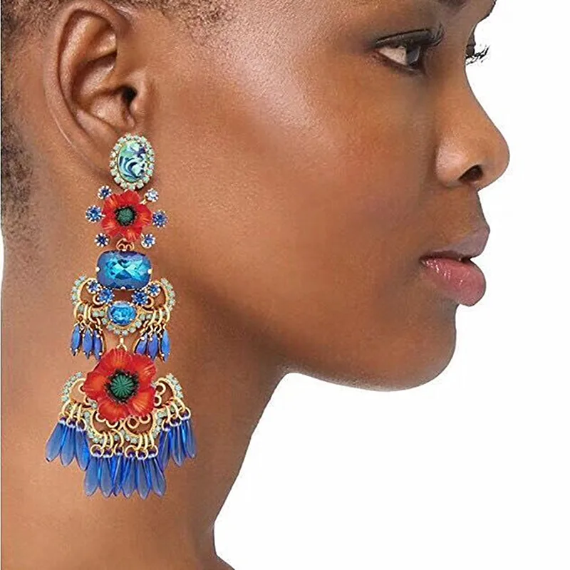 Qiaose Spring New Acrylic Pendant Flowers Dangle Drop Earrings Jewelry Fashion Women Collection Earrings Jewelry Accessories
Qiaose Spring New Acrylic Pendant Flowers Dangle Drop Earrings Jewelry Fashion Women Collection Earrings Jewelry Accessories