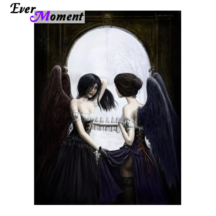 Ever Moment Diamond Painting Meeting of the Dark Angels Illusion Art DIY 5D Embroidery Diamond Fallen Angel Skull Art ASF925
Ever Moment Diamond Painting Meeting of the Dark Angels Illusion Art DIY 5D Embroidery Diamond Fallen Angel Skull Art ASF925