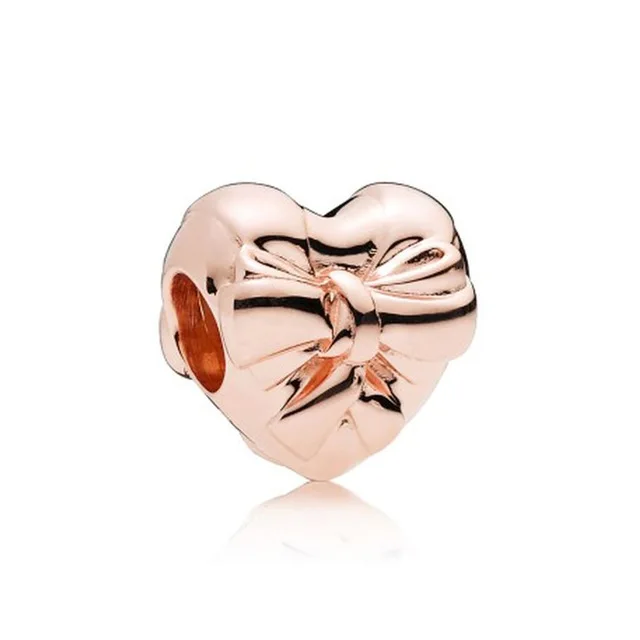 SIENTO 100% of 925 sterling silver new sparkling rose bow string act the role of mother's day package mailed free of charge
SIENTO 100% of 925 sterling silver new sparkling rose bow string act the role of mother's day package mailed free of charge