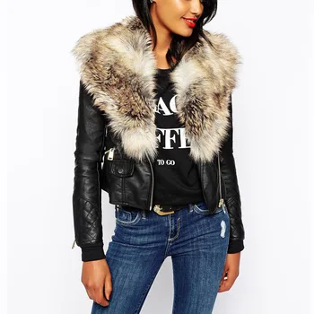 Fashion Women Motorcycle PU Leather Jacket Winter Coat Ladies Slim Zipper Washed Outerwear Warm Plus Size Fashion Sexy Overcoat
Fashion Women Motorcycle PU Leather Jacket Winter Coat Ladies Slim Zipper Washed Outerwear Warm Plus Size Fashion Sexy Overcoat
