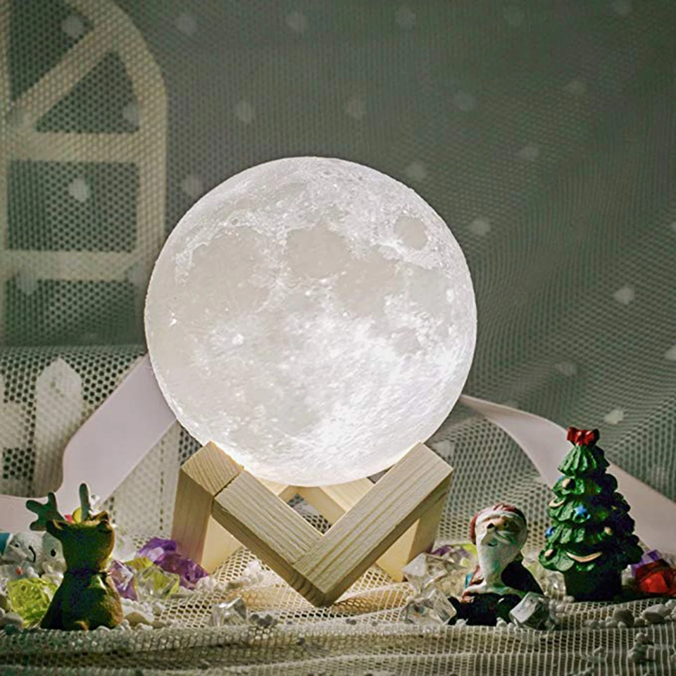 3D Print Moon LED Table Lamps USB Night Light Touch Sensor Rechargeable Dimming Night Lamp Kids Baby Birthday Gift Dropshiping
3D Print Moon LED Table Lamps USB Night Light Touch Sensor Rechargeable Dimming Night Lamp Kids Baby Birthday Gift Dropshiping