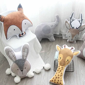Nordic Style Animal Pillow Baby Sleep Doll Soft Giraffe Elephant Rabbit Bear Fox Stuffed Plush Cushion Sofa Bed Room Decor Gift
Nordic Style Animal Pillow Baby Sleep Doll Soft Giraffe Elephant Rabbit Bear Fox Stuffed Plush Cushion Sofa Bed Room Decor Gift