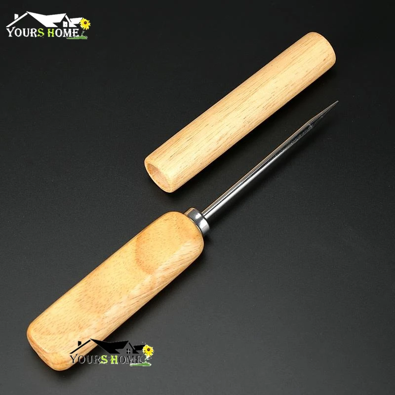 304 Stainless Steel Ice Pick With Wooden Handle Cocktail Ice Crusher Metal PicksBar Chisel Household Kitchen Bar Tool
304 Stainless Steel Ice Pick With Wooden Handle Cocktail Ice Crusher Metal PicksBar Chisel Household Kitchen Bar Tool