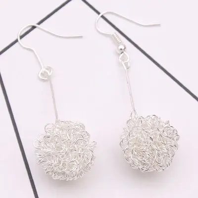 Wholesale High Quality Tennis 925 jewelry silver plated Hollow Out Geometric Ball Earrings for Women Girls best friend gift
Wholesale High Quality Tennis 925 jewelry silver plated Hollow Out Geometric Ball Earrings for Women Girls best friend gift