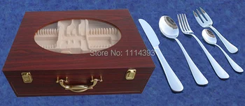 2233-1801-P518 Stainless steel Cutlery set 72pcs with Wooden Case / Flatware set with Wooden Box / Cutlery set 72pcs as Gift
2233-1801-P518 Stainless steel Cutlery set 72pcs with Wooden Case / Flatware set with Wooden Box / Cutlery set 72pcs as Gift