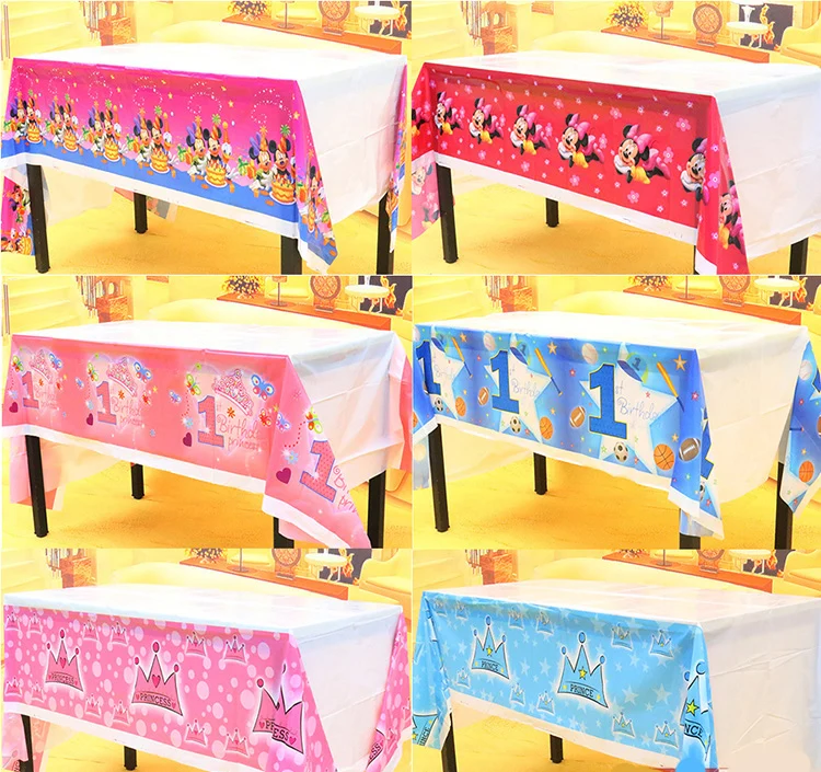 180*108cm Plastic Table Cloth cartoon elsa Table Cover Waterproof Disposable Tablecloth kids girl Birthday Party Wedding Home
180*108cm Plastic Table Cloth cartoon elsa Table Cover Waterproof Disposable Tablecloth kids girl Birthday Party Wedding Home