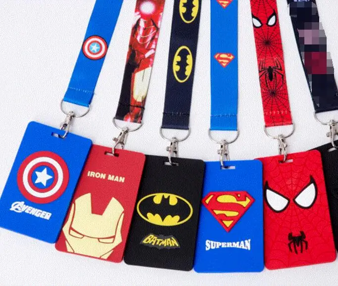 New 1 pcs Cartoon batman spiderman superman card with Neck Strap Lanyard Mobile Phone Charms Key Chain B22
New 1 pcs Cartoon batman spiderman superman card with Neck Strap Lanyard Mobile Phone Charms Key Chain B22