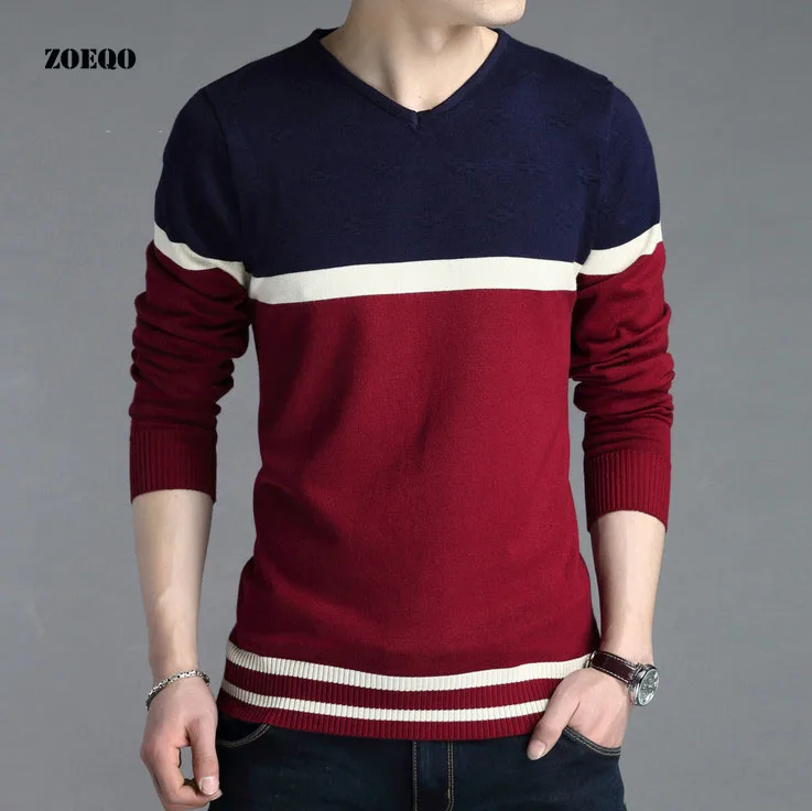 ZOEQO new V-neck sweater men, men's fashion knitwear Men Pullovers Sweater Jumpers Men Casual Sweater Hot Sale
ZOEQO new V-neck sweater men, men's fashion knitwear Men Pullovers Sweater Jumpers Men Casual Sweater Hot Sale