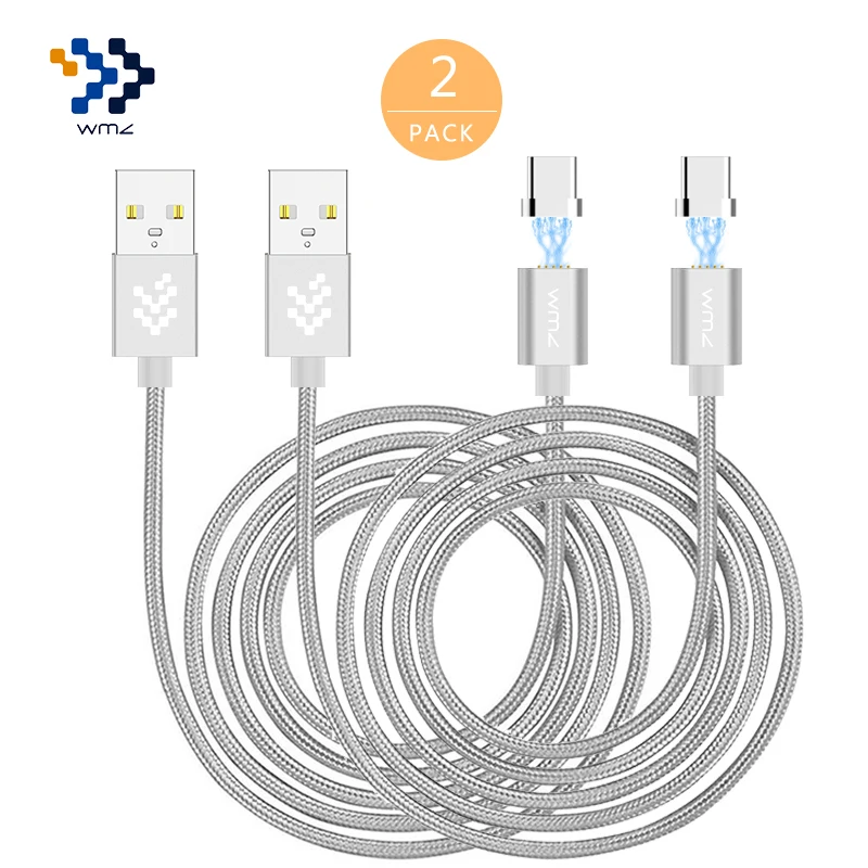 WMZ 2Pack Magnetic Type-C USB Cable USB Male Data Charging Cable for Xiaomi Nexus 5X/6P ZUK Z1 One Plus 2 3T LG G5 Huawei Mate 9
WMZ 2Pack Magnetic Type-C USB Cable USB Male Data Charging Cable for Xiaomi Nexus 5X/6P ZUK Z1 One Plus 2 3T LG G5 Huawei Mate 9