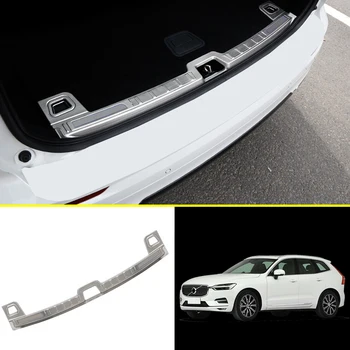 for Volvo XC60 Second Generation 2018 Silver Stainless Steel Car-Styling Accessories Rear Bumper Protect Plate Cover 1PCS 
for Volvo XC60 Second Generation 2018 Silver Stainless Steel Car-Styling Accessories Rear Bumper Protect Plate Cover 1PCS