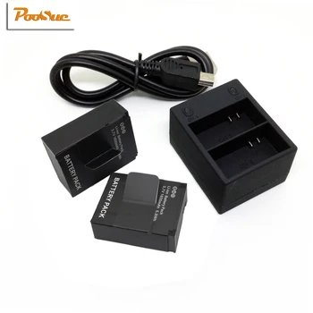 2Pcs Hero 3+ Battery 3.7V AHDBT-301 Hero3 Battery + USB Dual Charger For GoPro Go Pro Hero 3+ AHDBT302 camera accessories
2Pcs Hero 3+ Battery 3.7V AHDBT-301 Hero3 Battery + USB Dual Charger For GoPro Go Pro Hero 3+ AHDBT302 camera accessories