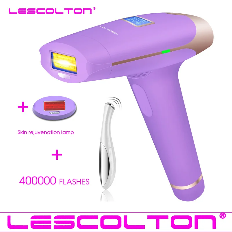 Lescolton 400000 times 2 in 1 IPL Epilator laser Hair Removal LCD Display Machine Permanent Bikini Trimmer Electric depilador
Lescolton 400000 times 2 in 1 IPL Epilator laser Hair Removal LCD Display Machine Permanent Bikini Trimmer Electric depilador