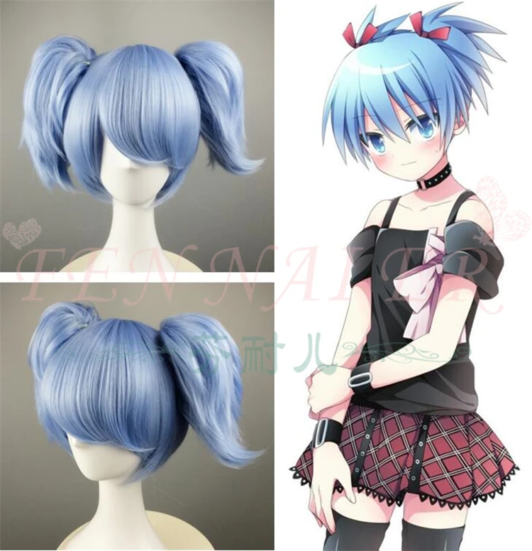 Anime Assassination Classroom Shiota Nagisa Blue Wig Cosplay Hair Base Wig+ Ponytail
Anime Assassination Classroom Shiota Nagisa Blue Wig Cosplay Hair Base Wig+ Ponytail
