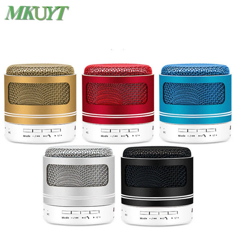 MKUYT Portable Metal Speaker Led Bluetooth Speaker FM Support TF Card AUX Output With Usb Cable Speaker For Computer phone
MKUYT Portable Metal Speaker Led Bluetooth Speaker FM Support TF Card AUX Output With Usb Cable Speaker For Computer phone