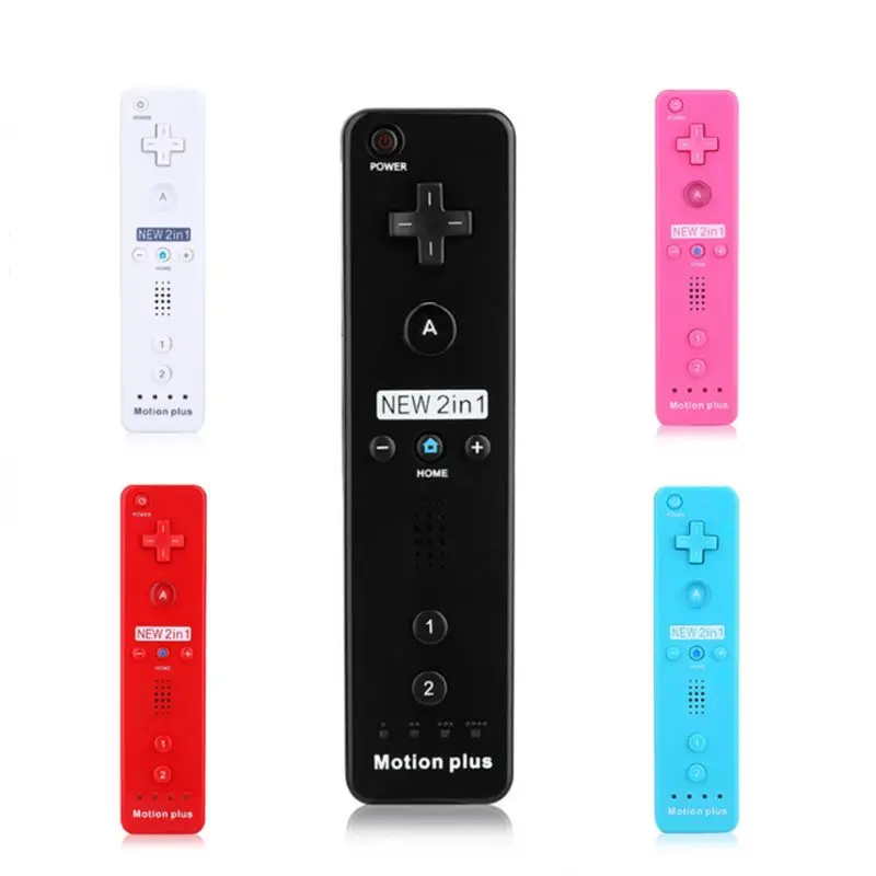 Built-in Motion Plus Wireless Gamepad for Wii Remote Controller For Nintendo Wii Game Remote Controller Joystick
Built-in Motion Plus Wireless Gamepad for Wii Remote Controller For Nintendo Wii Game Remote Controller Joystick