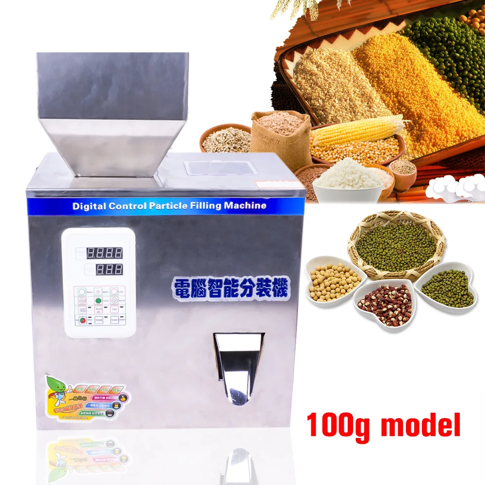 1-100g 200W Intelligent Filling Machine Tea Grain Weighing Machine Medicine Fruit Seed Filling Powder Filling Machine 110V 220V
1-100g 200W Intelligent Filling Machine Tea Grain Weighing Machine Medicine Fruit Seed Filling Powder Filling Machine 110V 220V