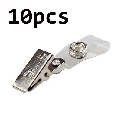 10pcs Metal Badge Name Tag Lanyard Clip ID Badge Lanyard Key Card Holder Clip New
10pcs Metal Badge Name Tag Lanyard Clip ID Badge Lanyard Key Card Holder Clip New