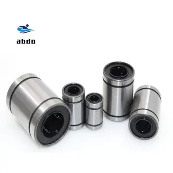 High quality 12 pcs/lot LM8UU 8mm linear ball bearing Linear Bearing 8mm 3d printer parts LM8 cnc parts factory direct