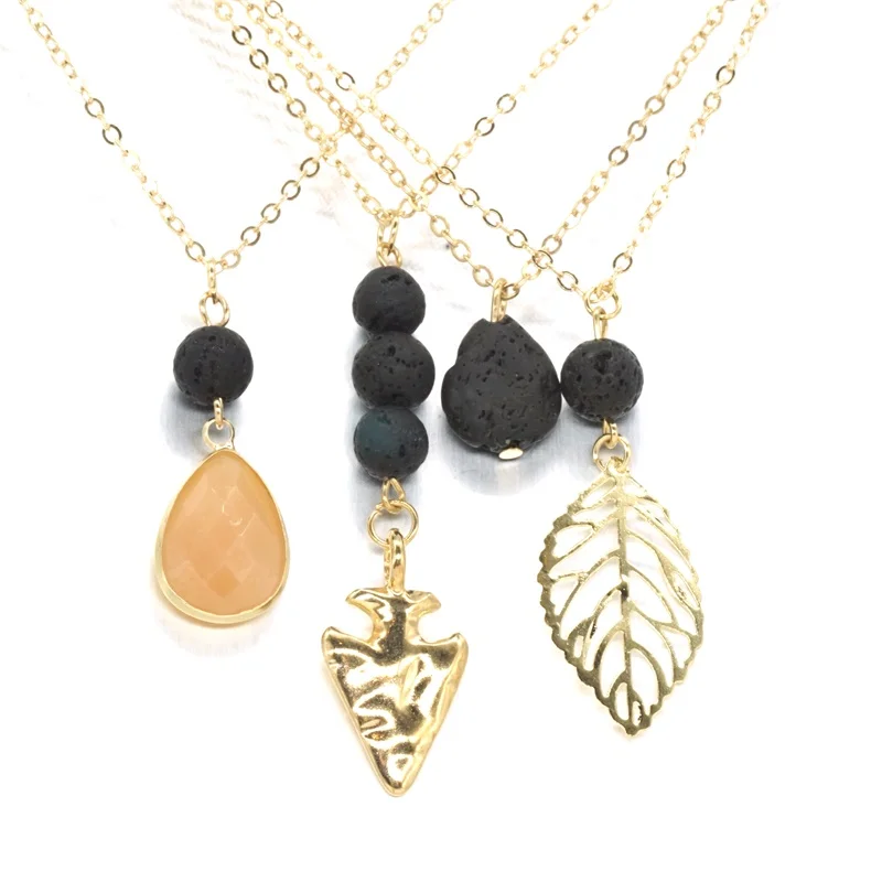 22 Styles Triangle Drop Black Lava Stone Beads Necklace Aromatherapy Essential Oil Perfume Diffuser Necklace Jewelry Gift
22 Styles Triangle Drop Black Lava Stone Beads Necklace Aromatherapy Essential Oil Perfume Diffuser Necklace Jewelry Gift