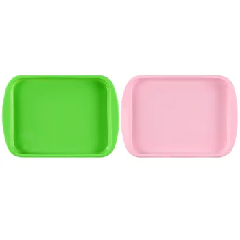 Practical Silicone Cake Pan Mold Rectangle Chocolate Bread Pastry Baking Tray Fondant Cake Dessert Molds Kitchen Baking Tool
Practical Silicone Cake Pan Mold Rectangle Chocolate Bread Pastry Baking Tray Fondant Cake Dessert Molds Kitchen Baking Tool