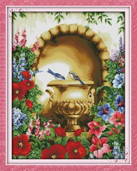 Double magpie report good Animal cross stitch kits 14ct white 11ct printed embroidery DIY handmade needle work wall home decor
Double magpie report good Animal cross stitch kits 14ct white 11ct printed embroidery DIY handmade needle work wall home decor