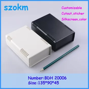10 pcs/lot junction box plastic box plastic project box plastic enclosures for electronics 135x90x45mm
10 pcs/lot junction box plastic box plastic project box plastic enclosures for electronics 135x90x45mm