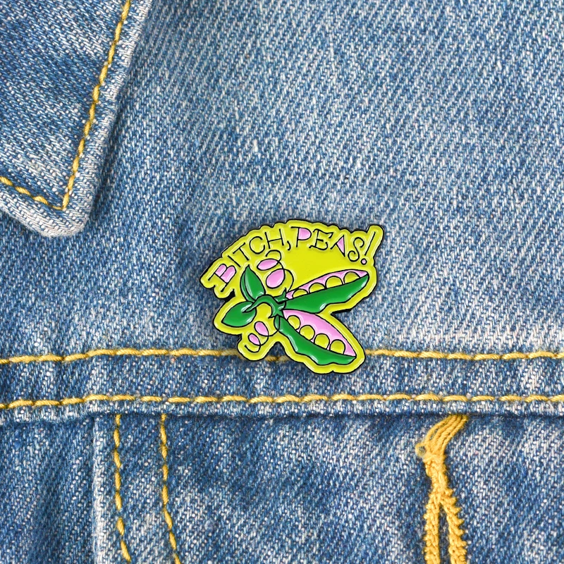 New monster brooch Peas monster BXXCH PEAS brooch cartoon green vegetable plant open pea children's bag small pendant children c
New monster brooch Peas monster BXXCH PEAS brooch cartoon green vegetable plant open pea children's bag small pendant children c