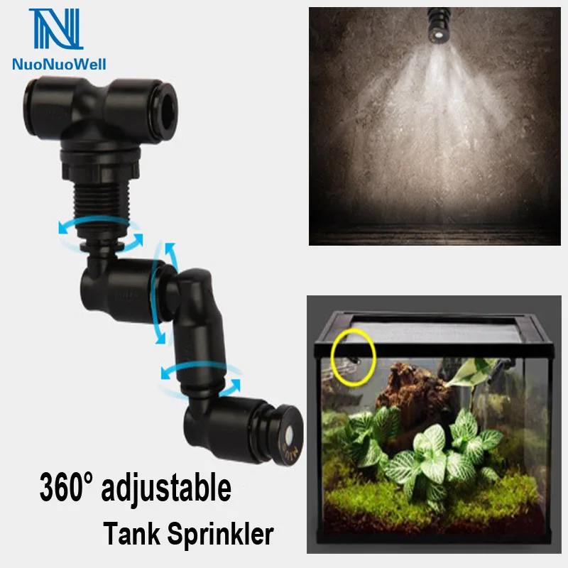 Terrariums Rainforest Tank 360 Adjustable Mist Sprinkler Aquarium Accessory Reptiles Lizard Chameleon Aquatic Pet Supplies
Terrariums Rainforest Tank 360 Adjustable Mist Sprinkler Aquarium Accessory Reptiles Lizard Chameleon Aquatic Pet Supplies