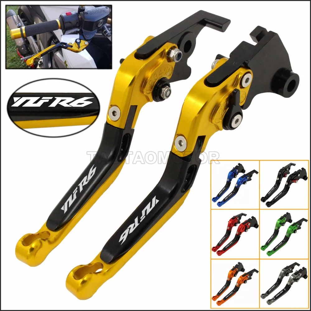 CK CATTLE KING CNC Adjustable Foldable Extendable Brakes Clutch Levers For YAMAHA R6 YZF600 YZF-R6 2005 2006 2007 2008 2009-2016
CK CATTLE KING CNC Adjustable Foldable Extendable Brakes Clutch Levers For YAMAHA R6 YZF600 YZF-R6 2005 2006 2007 2008 2009-2016