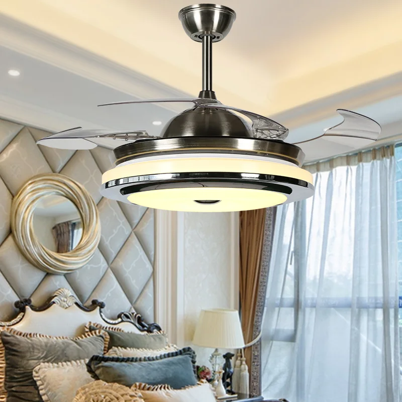 Высококачественная 3 цветная Светодиодная лампа для вентилятора современная