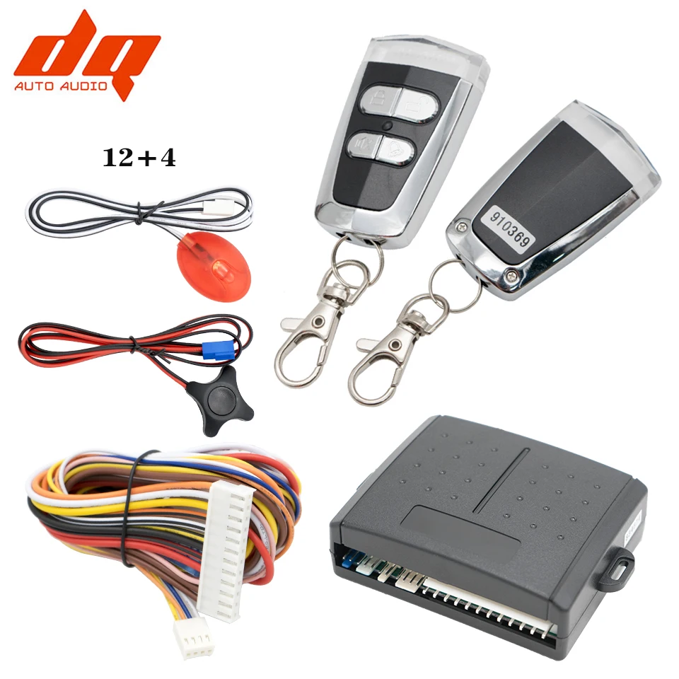 Quality 1 Way 12+4 Vehicle Car Alarm System Protection Security Key Less Entry Siren with 2 Remote Control Burglar Auto Remote
Quality 1 Way 12+4 Vehicle Car Alarm System Protection Security Key Less Entry Siren with 2 Remote Control Burglar Auto Remote