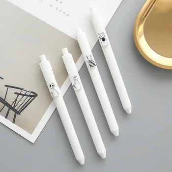 6 pcs/Lot Cartoon cat gel pens 0.5mm ballpoint Triangle body black ink writing pens Office accessories School supplies A6726
6 pcs/Lot Cartoon cat gel pens 0.5mm ballpoint Triangle body black ink writing pens Office accessories School supplies A6726