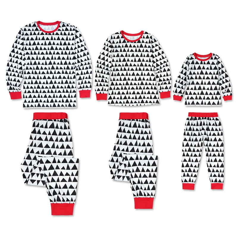 PatPat Autumn And Winter New Parent-child 2 Piece Geometric Figure Round Neck Tops And Pants Casual Holiday Pajamas Set
PatPat Autumn And Winter New Parent-child 2 Piece Geometric Figure Round Neck Tops And Pants Casual Holiday Pajamas Set