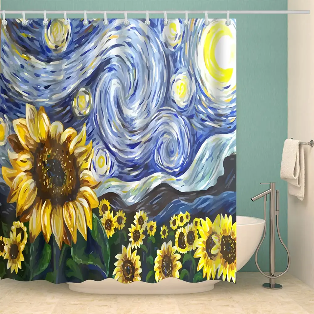 Svetanya Waterproof Shower Curtain chrysanthemum Print (include 12 pcs Hooks) 180*180cm
Svetanya Waterproof Shower Curtain chrysanthemum Print (include 12 pcs Hooks) 180*180cm