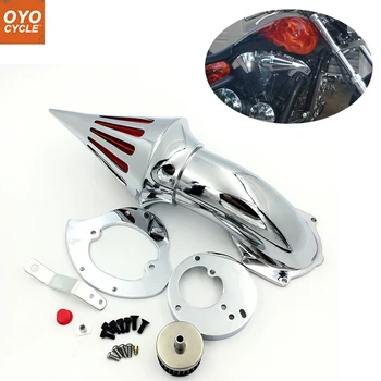For 86-12 Honda VTX 1300 VTX1300 Spike Cone Motorcycle Air Cleaner Intake Filters Kit Accessories Black Chrome 1986 1987-2012
For 86-12 Honda VTX 1300 VTX1300 Spike Cone Motorcycle Air Cleaner Intake Filters Kit Accessories Black Chrome 1986 1987-2012