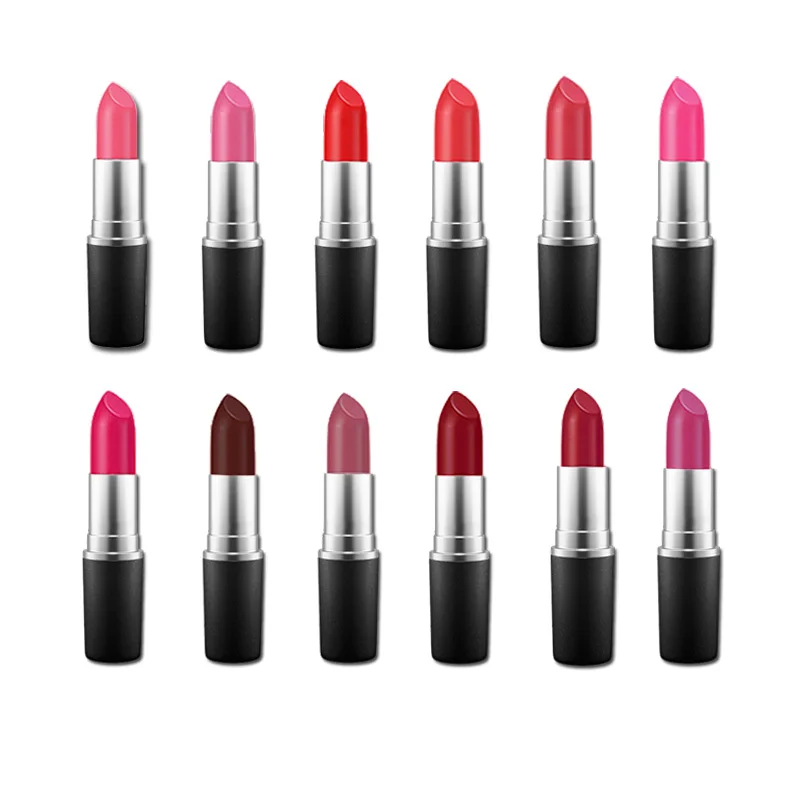 Wholesale NO lOGO Makeup Lip Sticks 12 Colors Waterproof Matte Lipstick Lip Gloss makeup lip gloss lipSticks Black tube lipstick
Wholesale NO lOGO Makeup Lip Sticks 12 Colors Waterproof Matte Lipstick Lip Gloss makeup lip gloss lipSticks Black tube lipstick